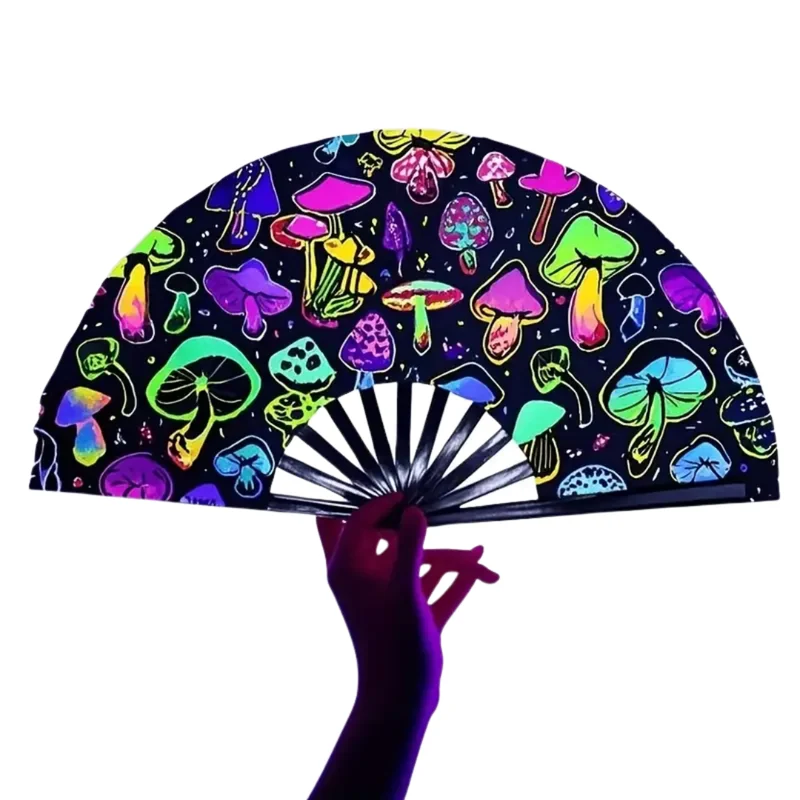 Großer Fächer 64cm MUSHROOMs # 2