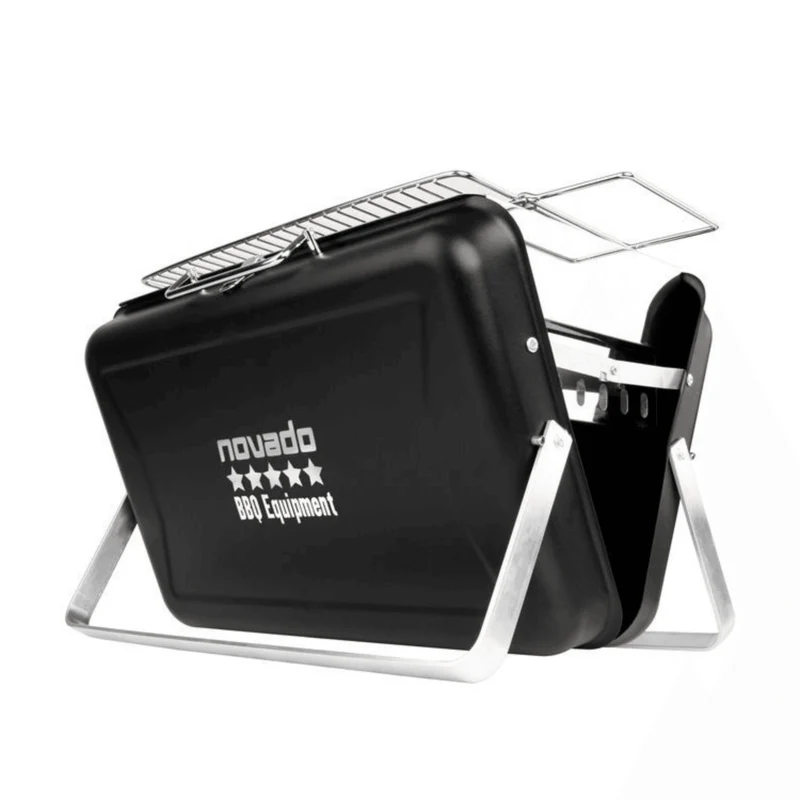 Premium Holzkohle Tisch-Grill