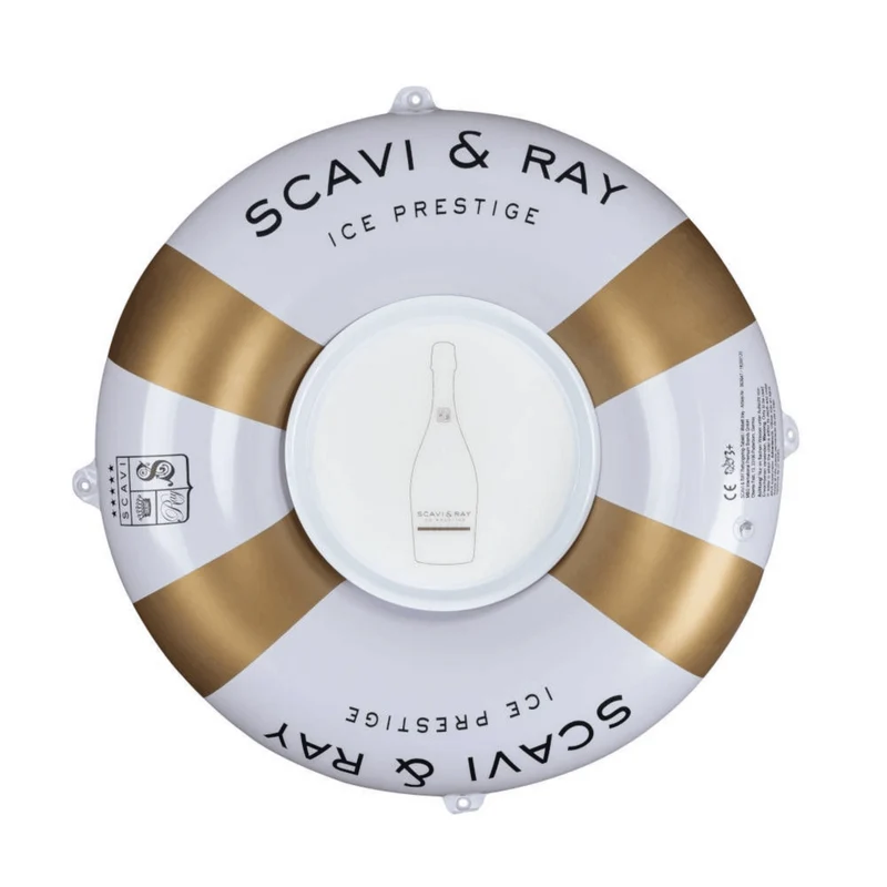 SCAVI & RAY Schwimmring mit integriertem Tablett