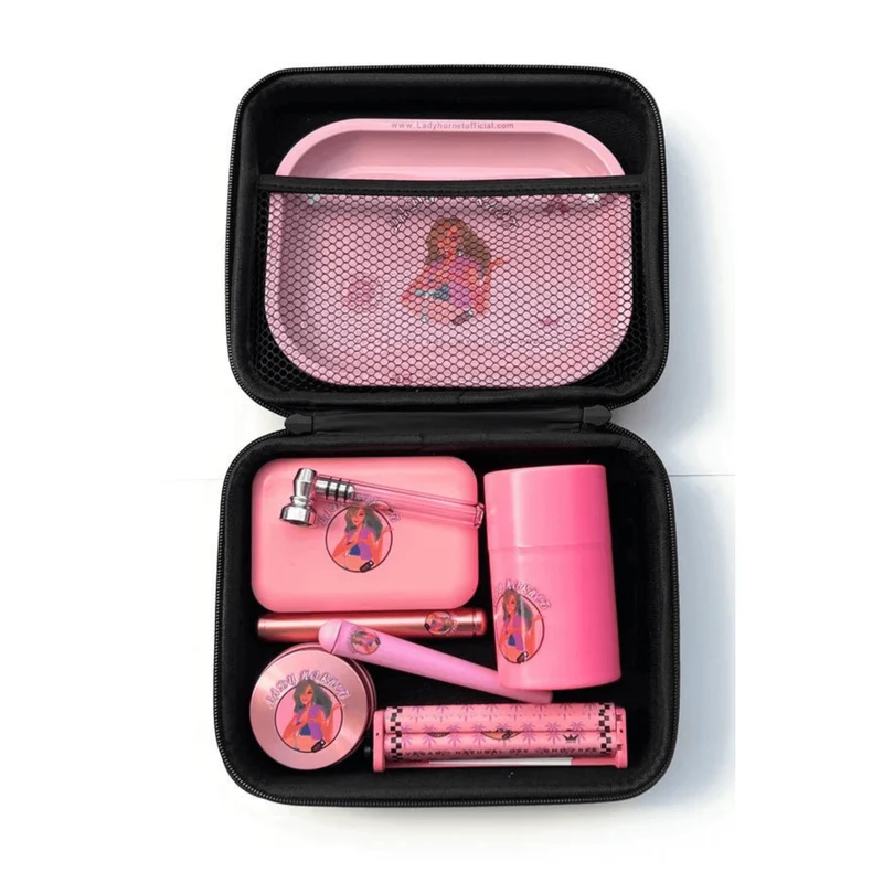 XXL Smoking Set in Pink