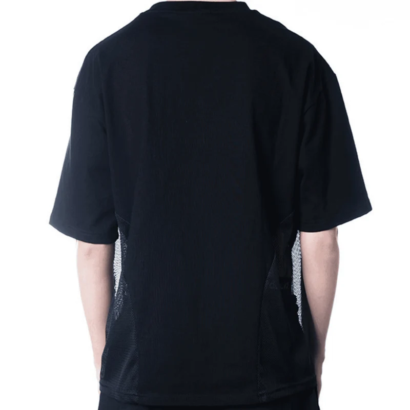 Oversized shirt mit mesh | 002