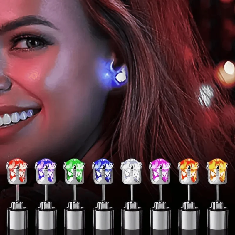 Led Ohrringe verschiedene Farben