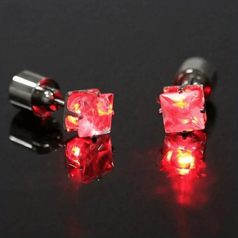 Led Ohrringe verschiedene Farben