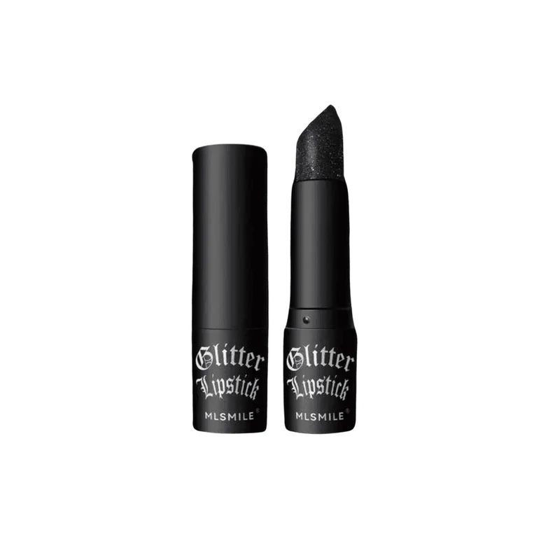 Lippenstift Glitzernd Schwarz