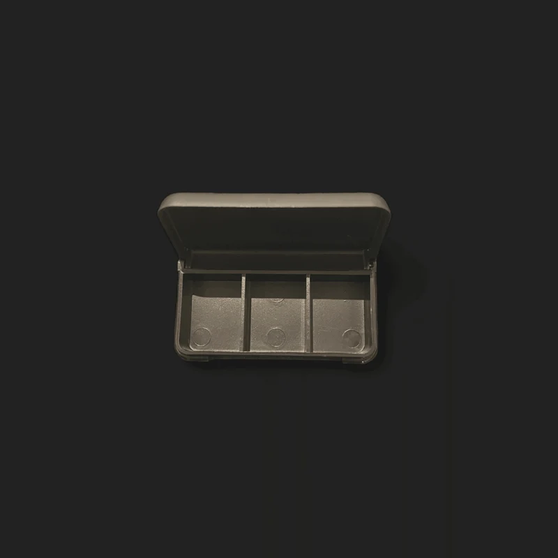 Black Berghain Pillenbox