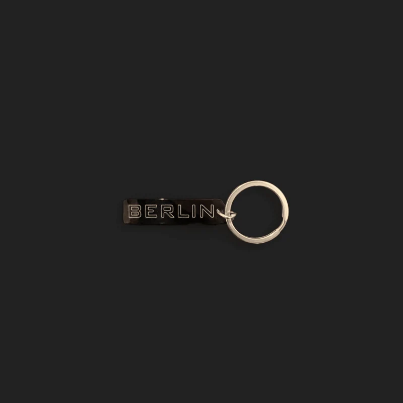 Black Berghain Schlüsselanhänger #2