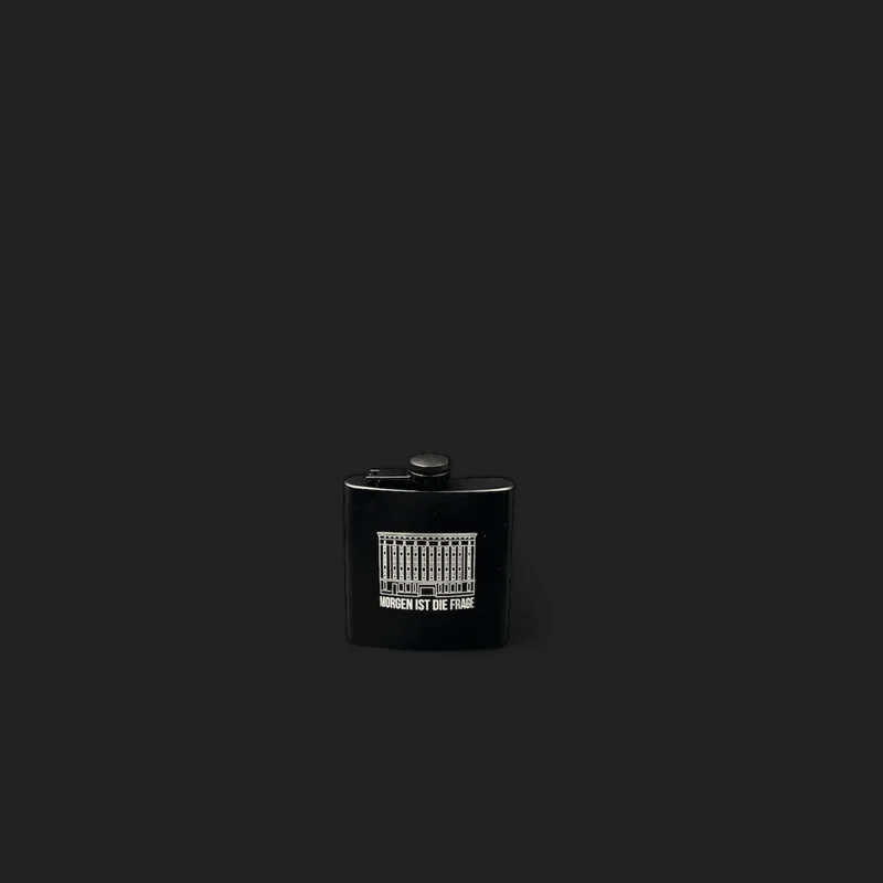 Black Berghain Flachmann