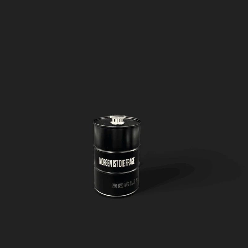 Black Berghain Fass/Flachmann