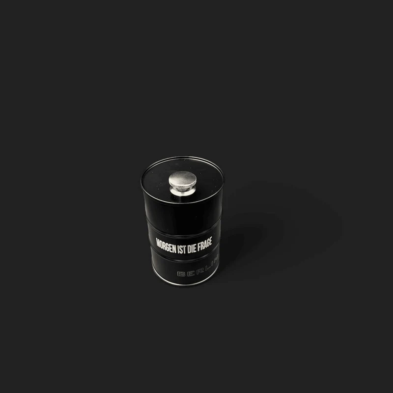 Black Berghain Fass/Flachmann