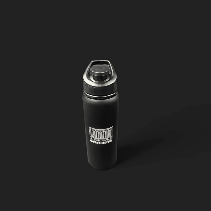 Black Berghain Trinkflasche