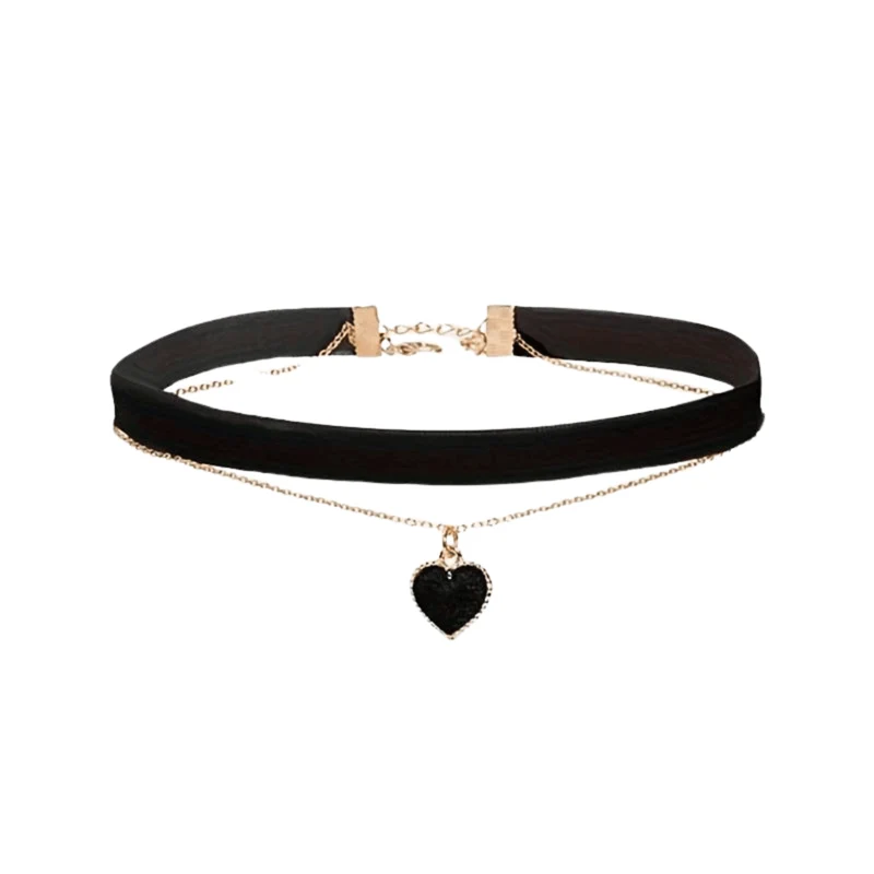 Choker Halsband mit Herz