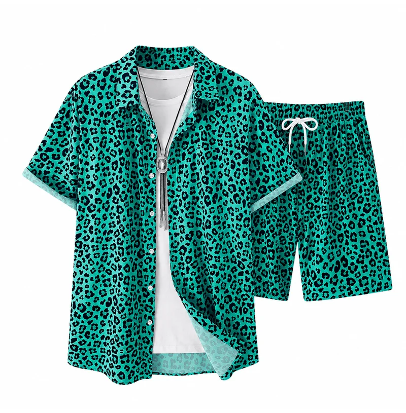 Festival Outfit Neo Leo Aqua 2-teilig