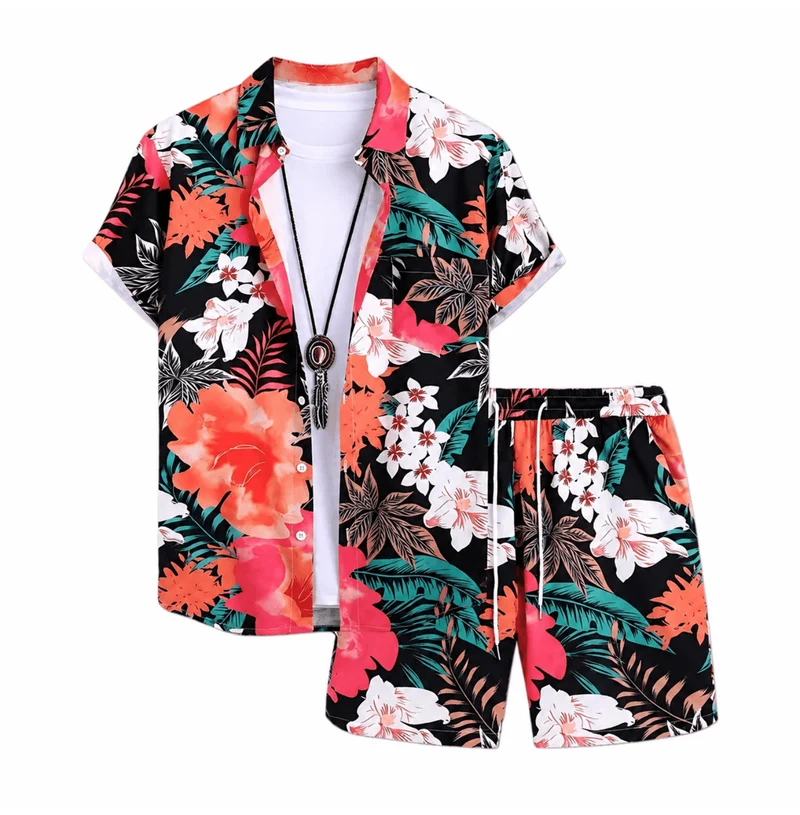Festival Outfit Tropical Sunset 2-teilig