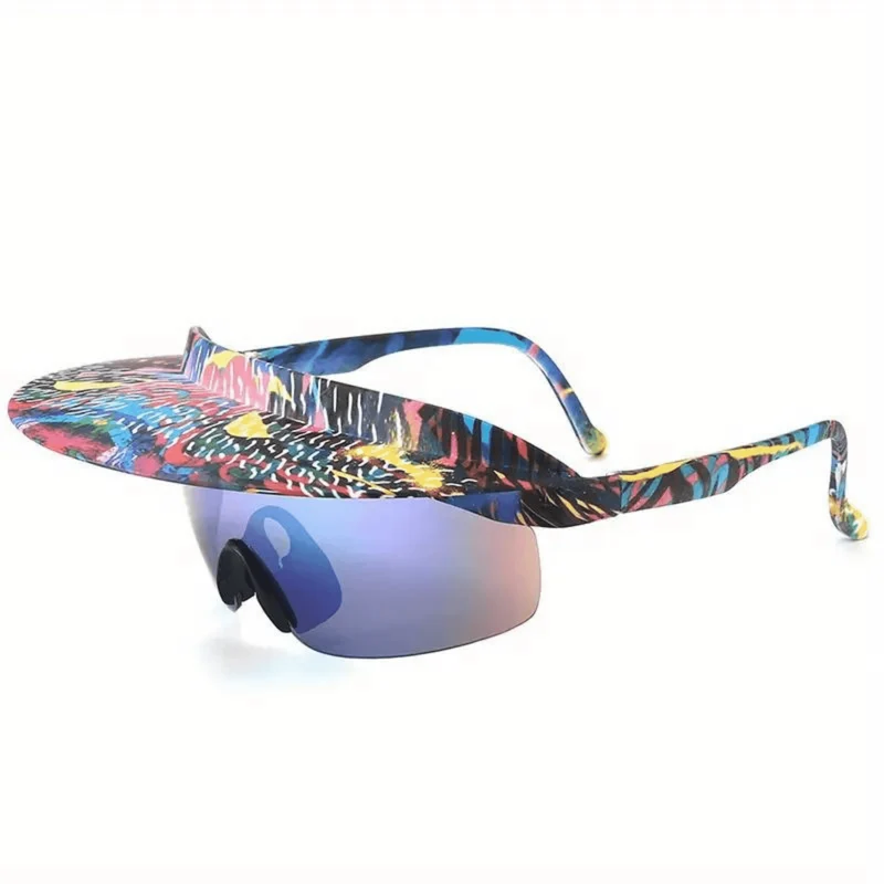 Schnelle Sonnenbrille mit Schirm