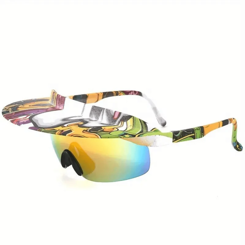 Schnelle Sonnenbrille mit Schirm