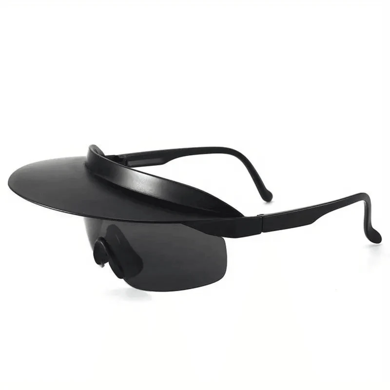 Schnelle Sonnenbrille mit Schirm