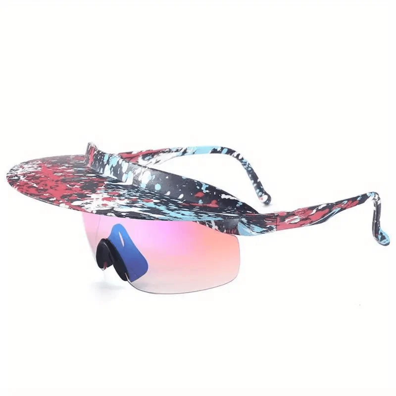 Schnelle Sonnenbrille mit Schirm