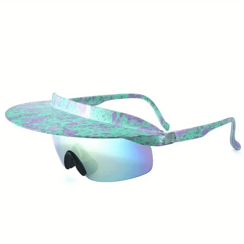 Schnelle Sonnenbrille mit Schirm