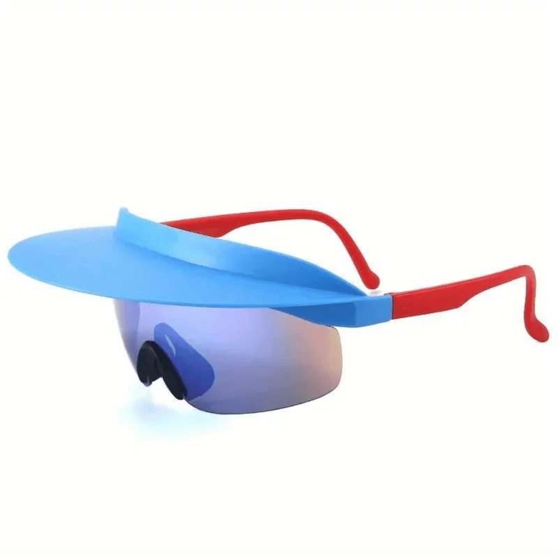 Schnelle Sonnenbrille mit Schirm