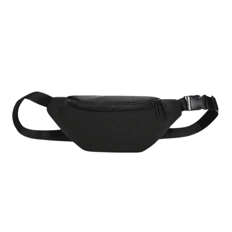 Bauchtasche Basic Schwarz mit einem Fach