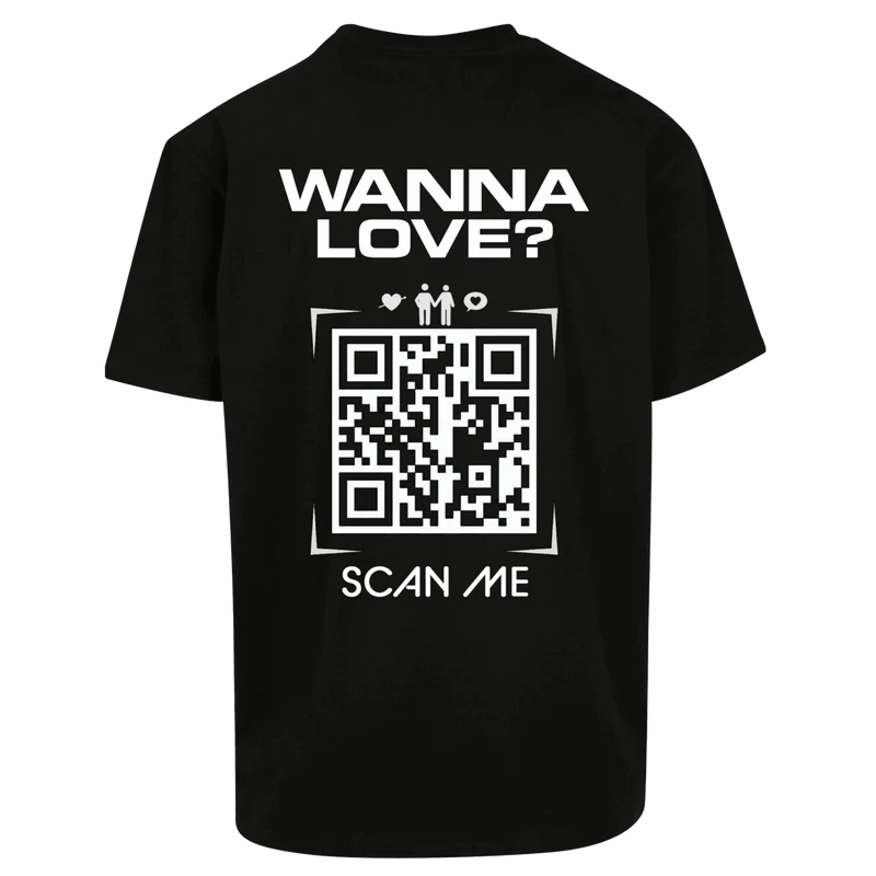 Oversize Shirt WANNA LOVE ? Your Design