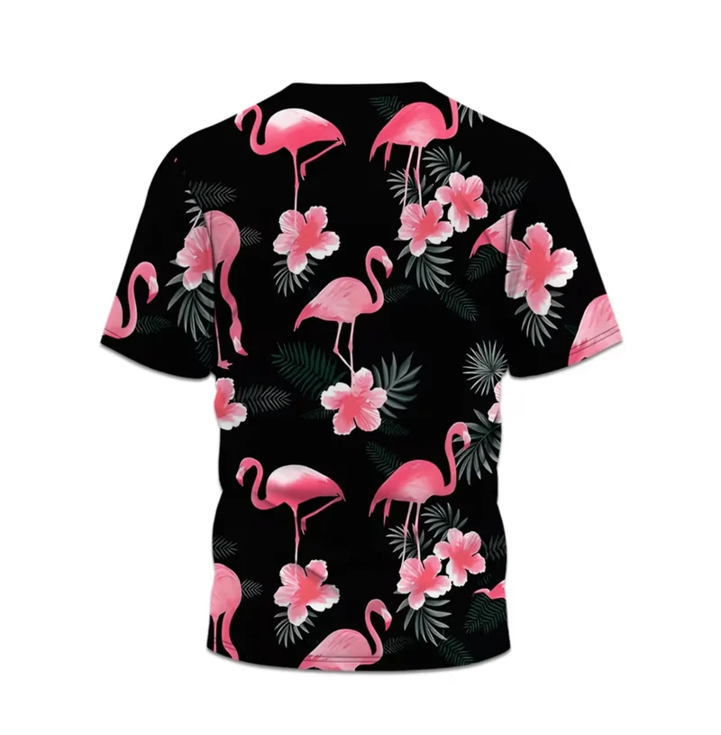 Herren Festival Outfit mit Flamingo T-Shirt – 2-teilig