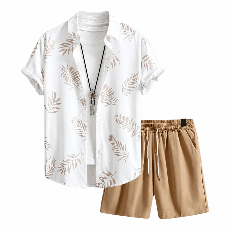 Festival Outfit 2-teilig Palmen