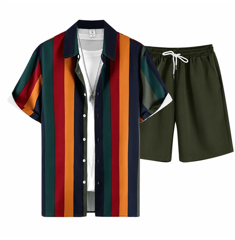 Festival Outfit Charlie Sheen 2-teilig