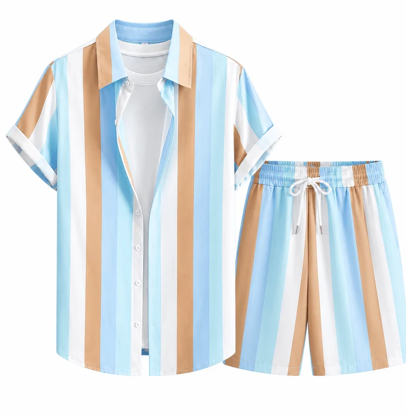 Festival Outfit Ocean Breeze 2-teilig Herren Set
