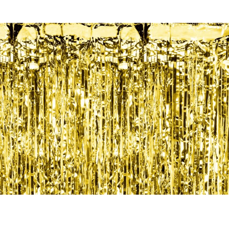 Partyvorhang gold, 90x250cm
