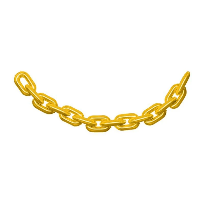 Ballongirlande Goldkette, 6,7m x 0,86 cm