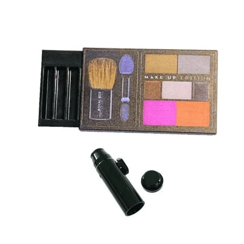 Royal Make-Up Box Motiv inkl. integriertem Röhrchen plus kostenlosem Dosierer