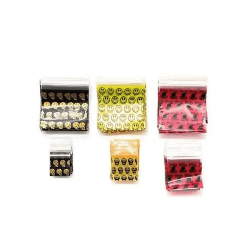 Tütchen Set (60 Stück) in verschiedenen Größen Tüten Zipper wiederverschließbar