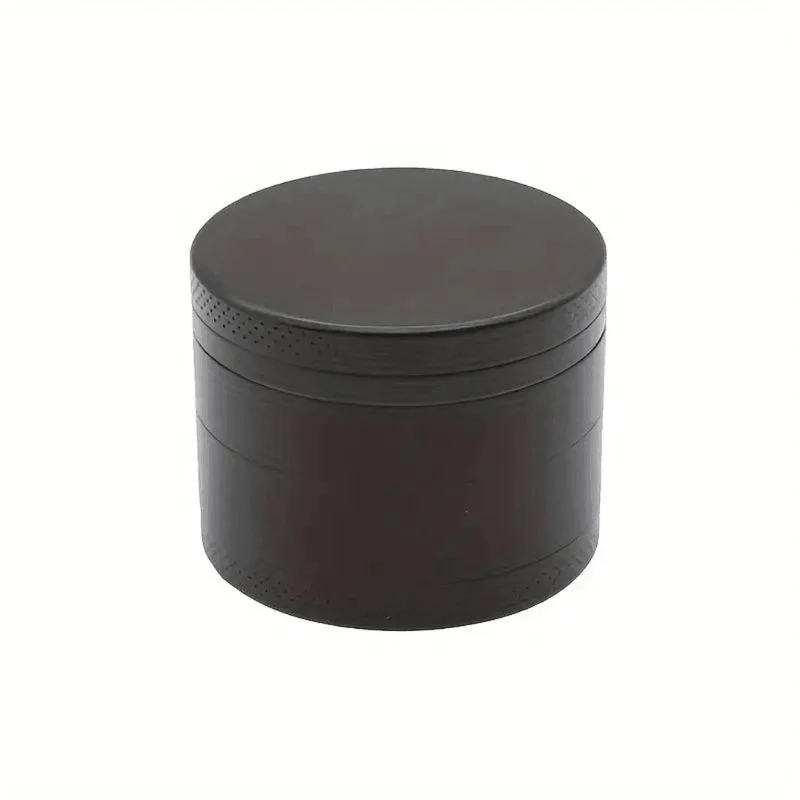 Grinder 4 Schichten Aluminium (40mmx50mm) Schwarz