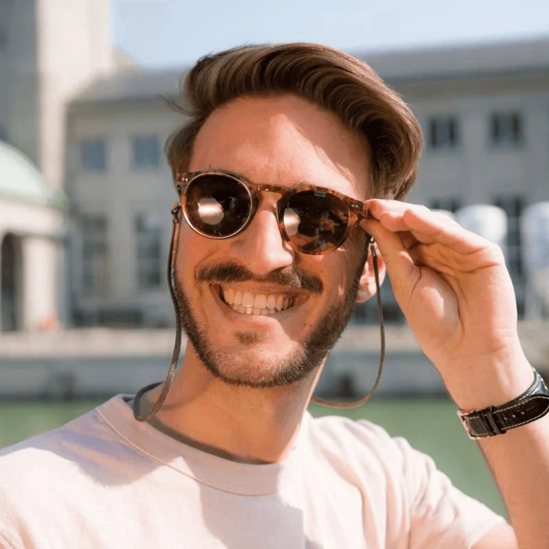 Brillenbänder Flach unisex