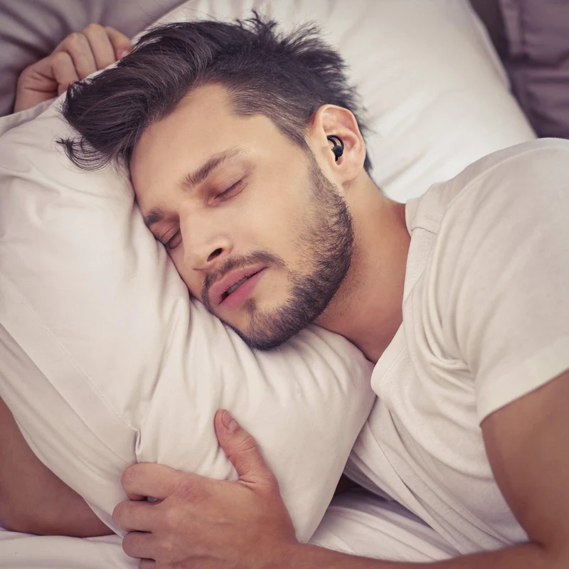 OHRSTÖPSEL "SEITENSCHLÄFER" SCHLAFGEHÖRSCHUTZ GEGEN SCHNARCHEN ZUM SCHLAFEN IN SEITENLAGE | 30DB SNR