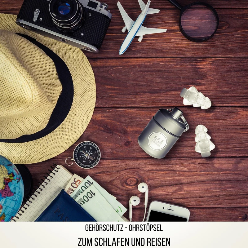 Ohrstöpsel "Schlaf mit mir!" | Schlafgehörschutz mit Filter | 27dB