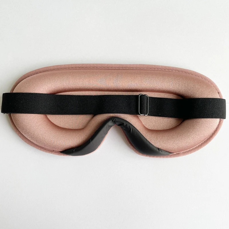 Schlafmaske "Henry" | Augenmaske zum Schlafen | schwarz oder roségold | Memory - Schaum