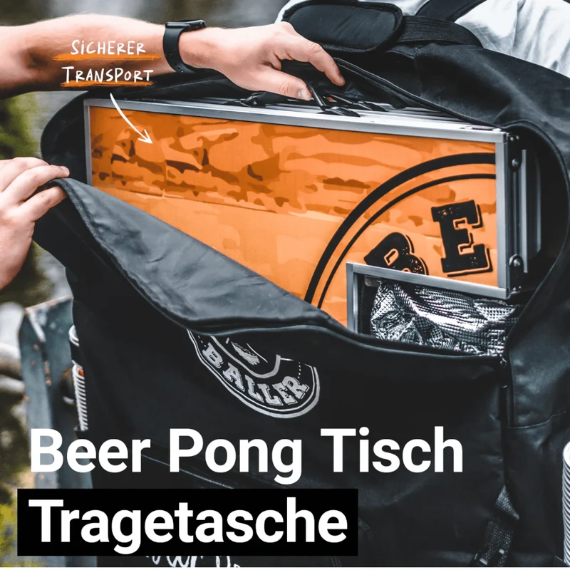 Bier Pong Tisch Tasche