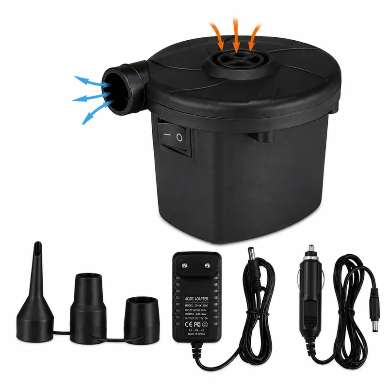 Elektrische Luftpumpe 230V & 12V