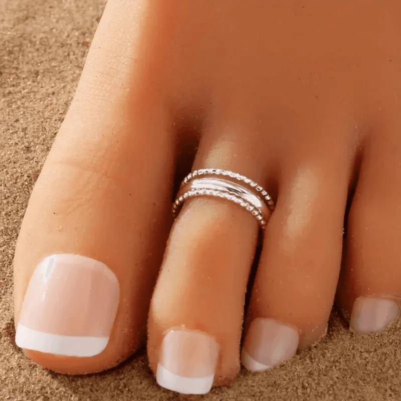 Zehenring Gold oder Silber