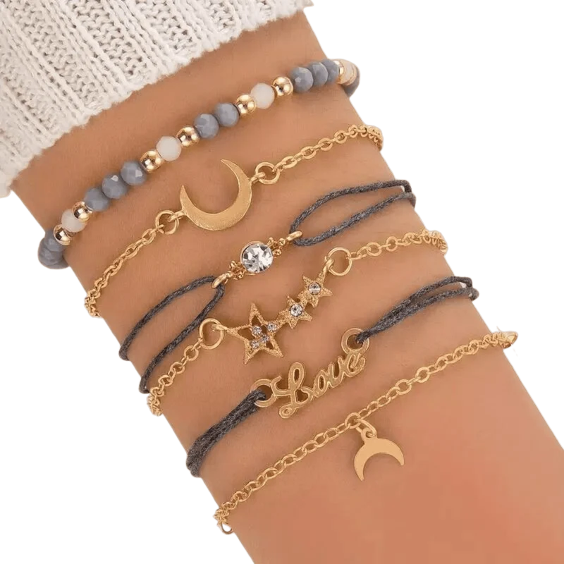 Armbänder Set 6 Stück