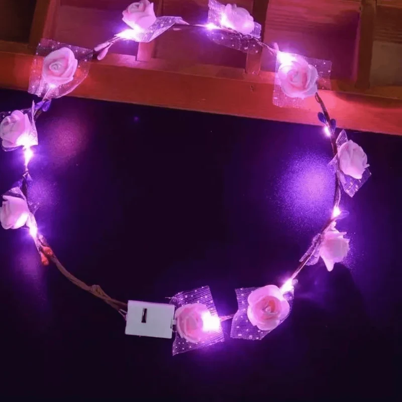 LED Blumenkranz