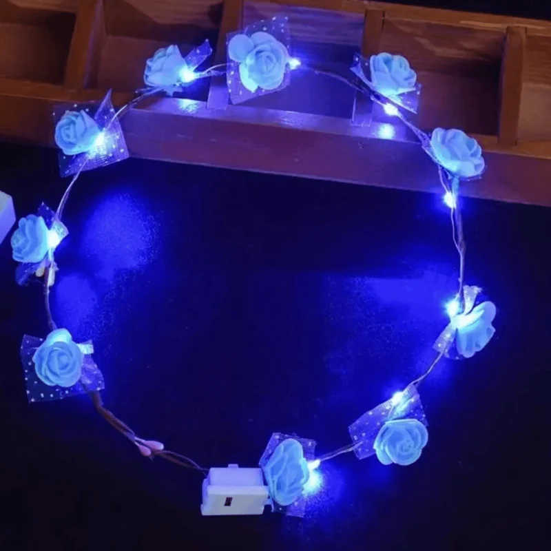 LED Blumenkranz