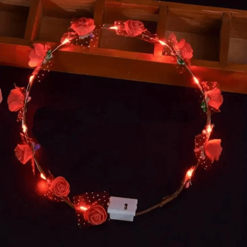 LED Blumenkranz