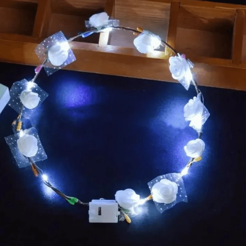LED Blumenkranz