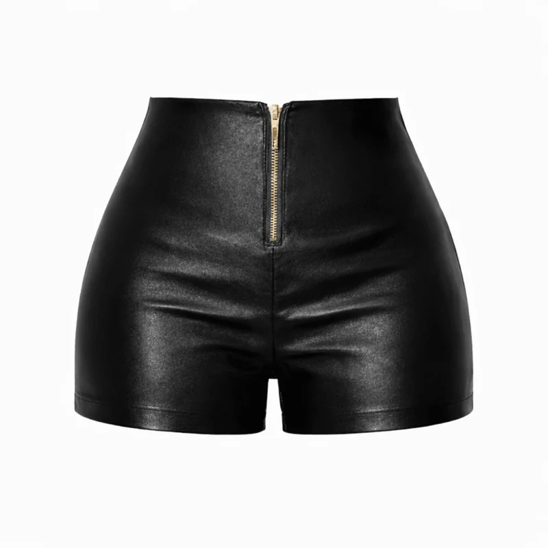 Zipper Front Short