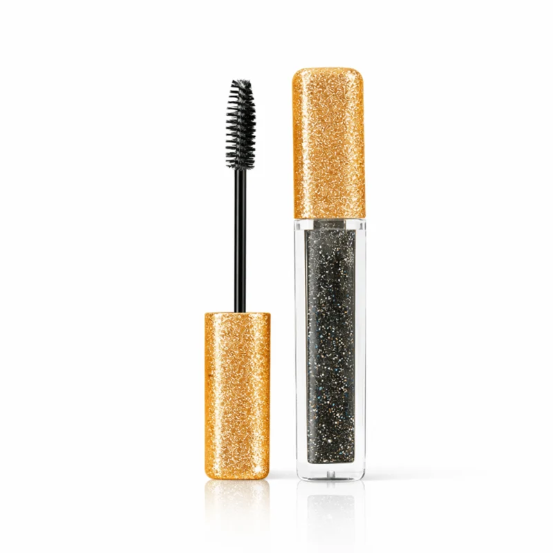 Mascara glitzernd Schwarz