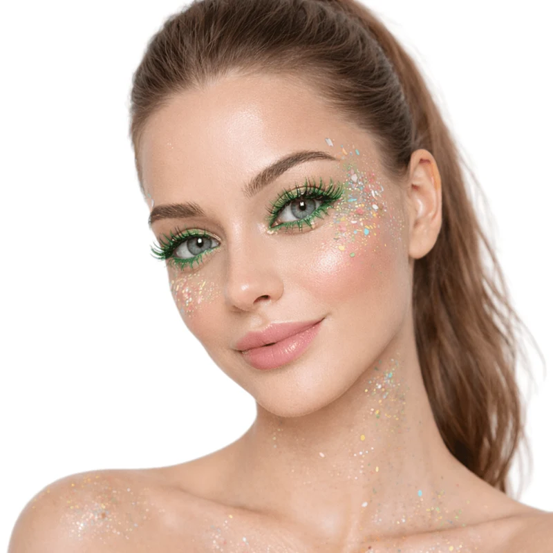 Mascara farbig Grün