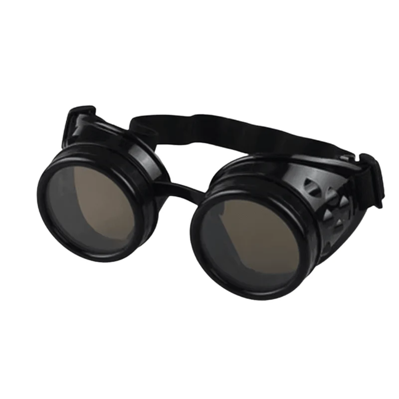 Steampunk Sonnenbrille Schwarz